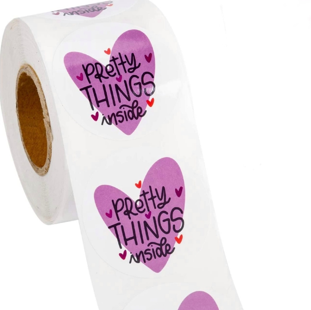 Pretty Things Inside Stickers Purple Heart - Picture 2 of 5